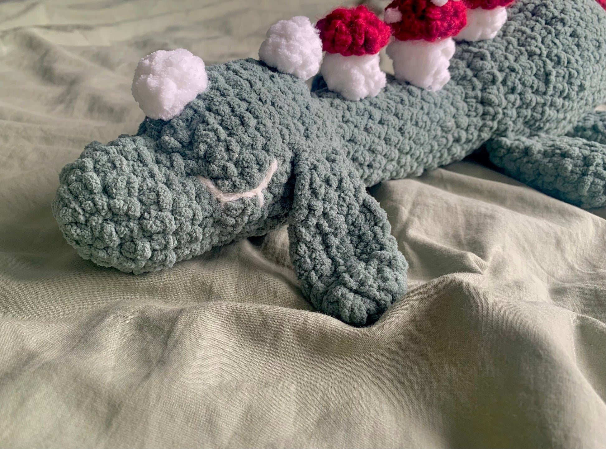 Cuddly Forest Nessie Crochet Plush - Made to Order