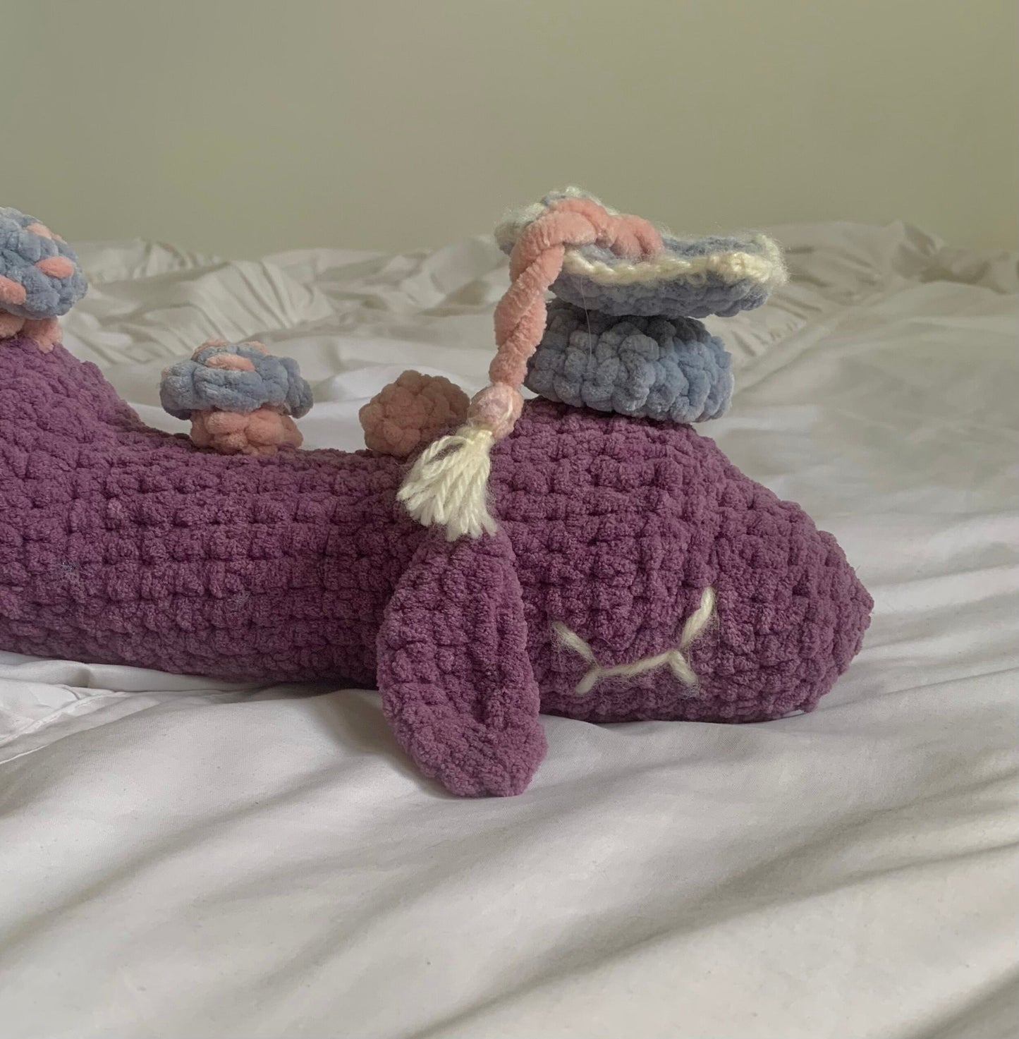 Graduation Celebration Nessie Crochet Plush - Made to Order