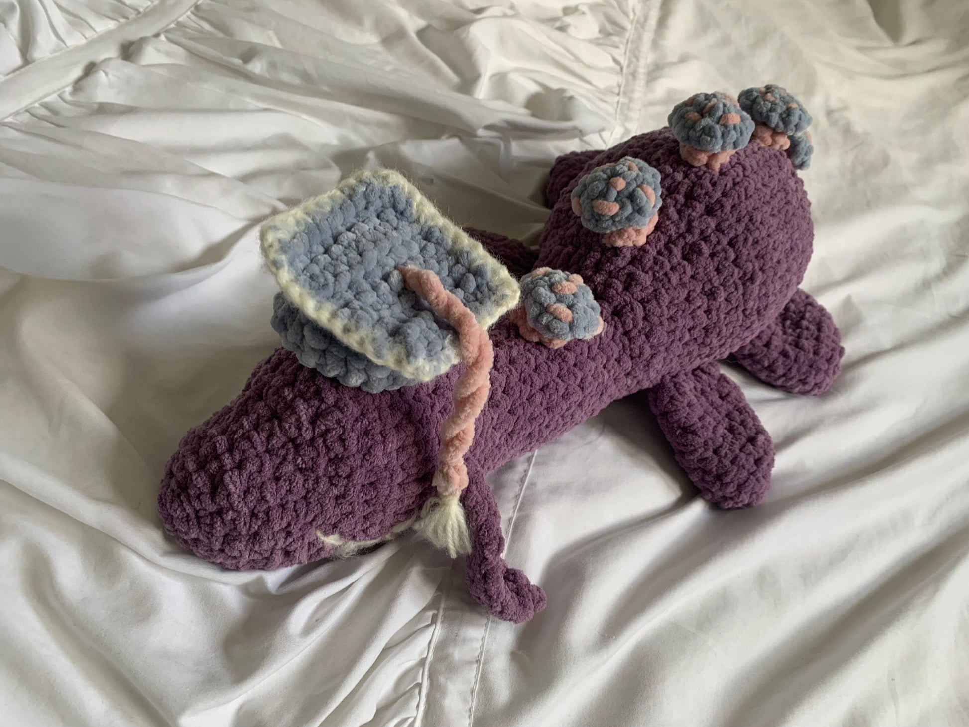 Graduation Celebration Nessie Crochet Plush - Made to Order