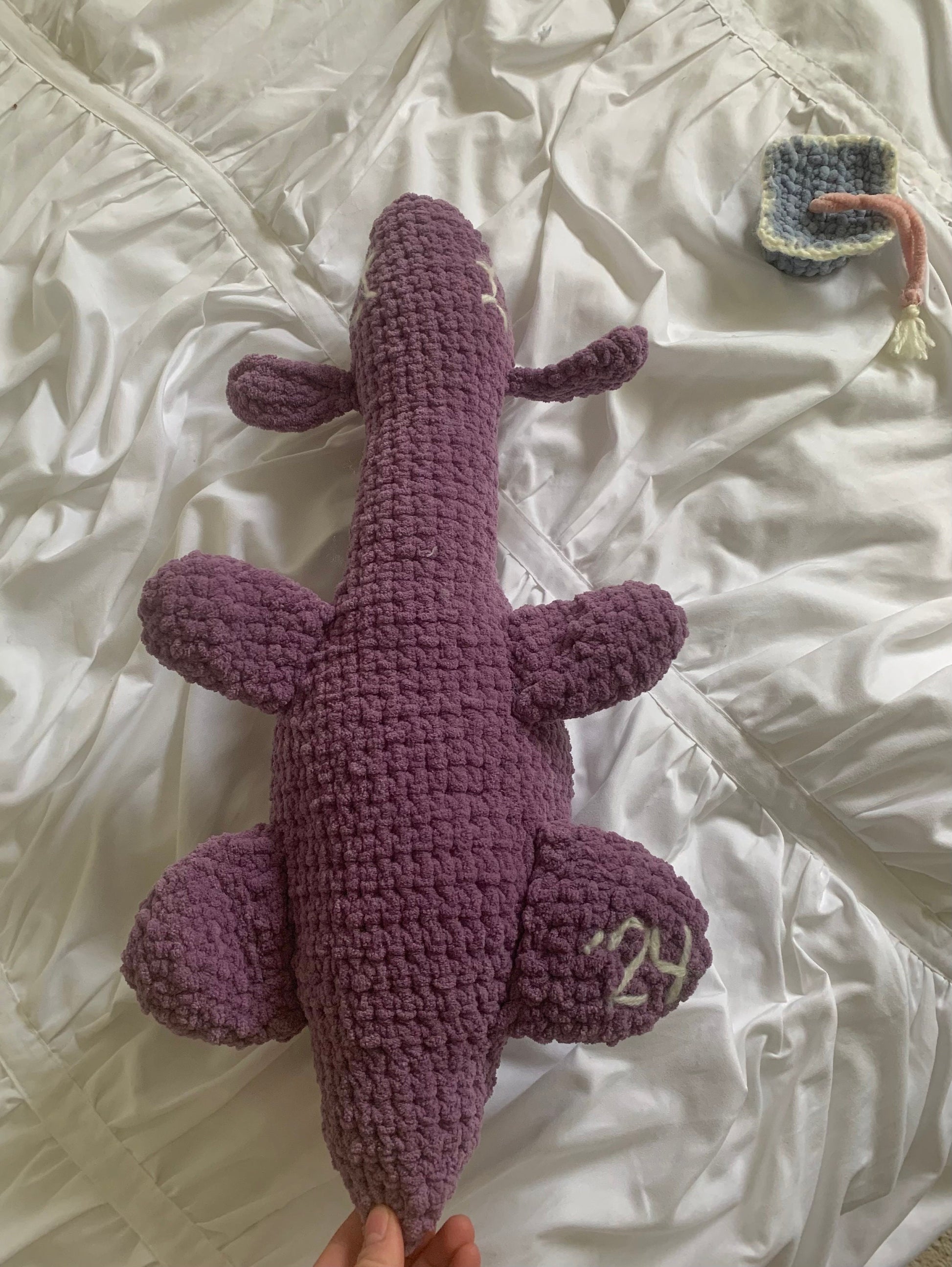 Graduation Celebration Nessie Crochet Plush - Made to Order