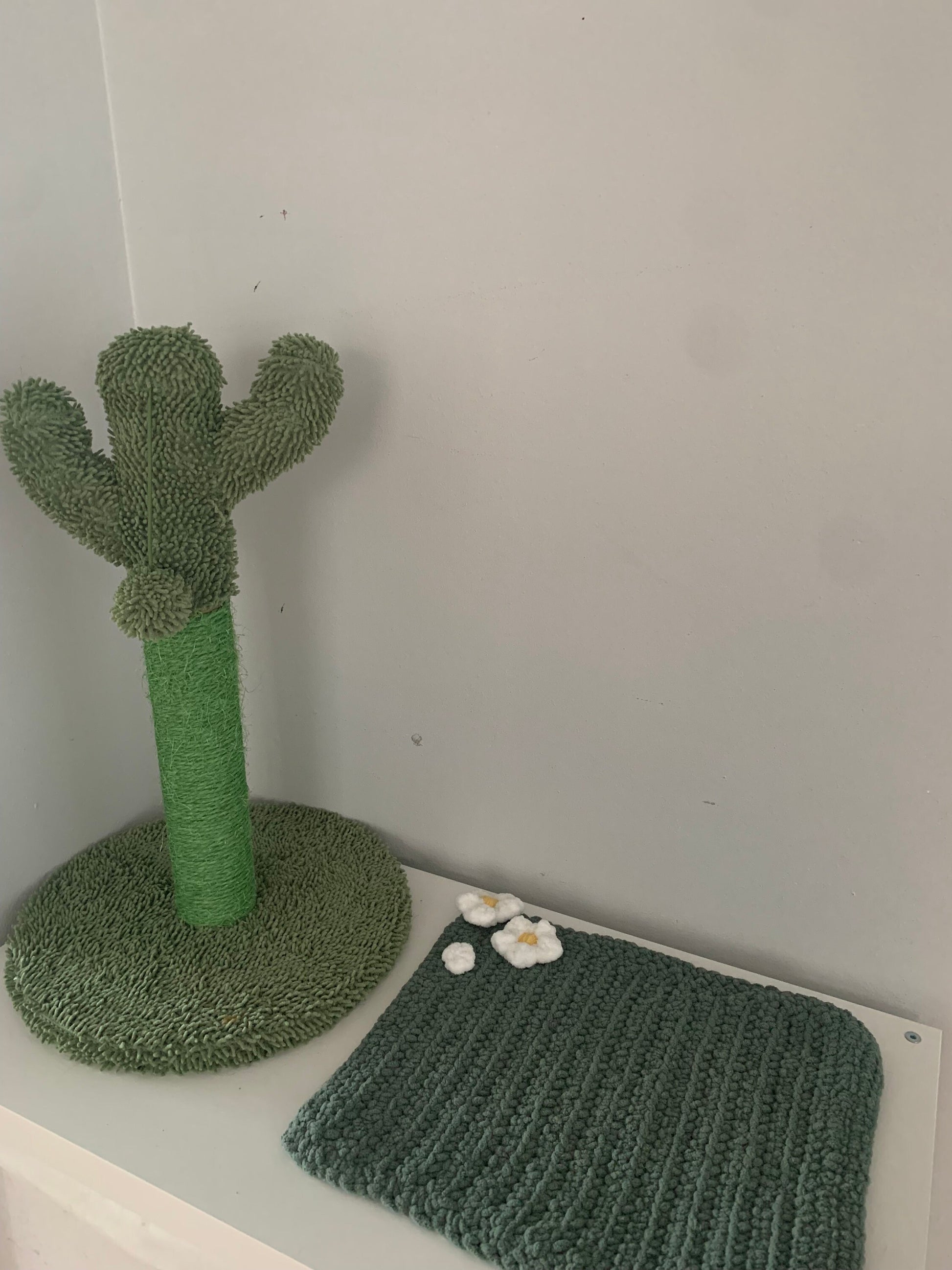 Crochet Pet Mat for Cats and Small Dogs — Made to Order