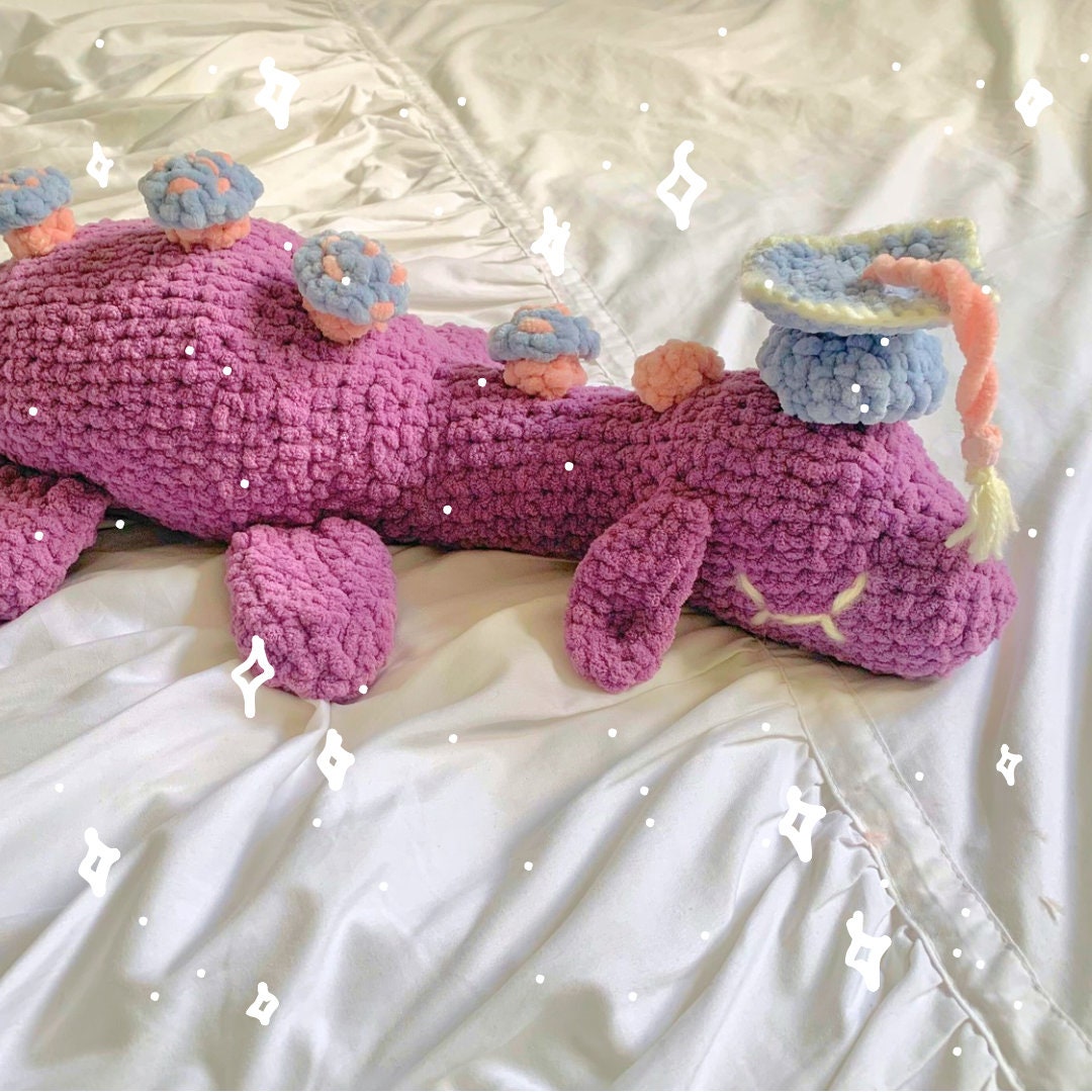 Graduation Celebration Nessie Crochet Plush - Made to Order
