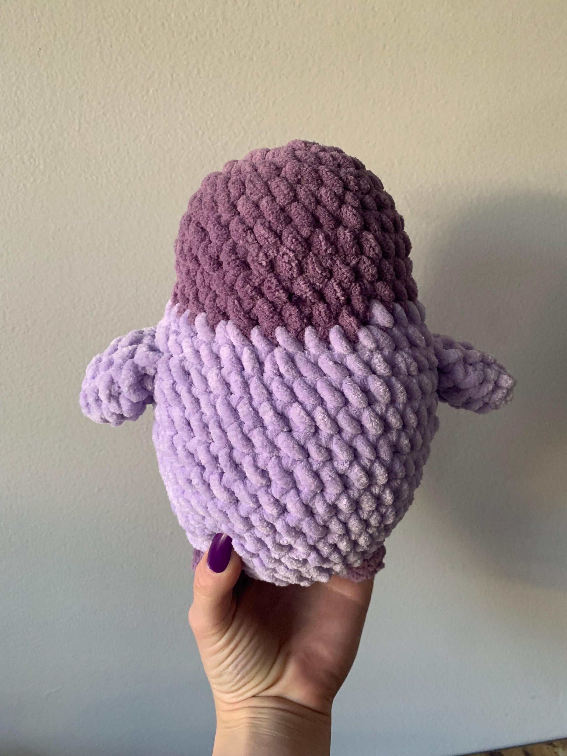 Colorful Penguin Crochet Plushie — Made to Order
