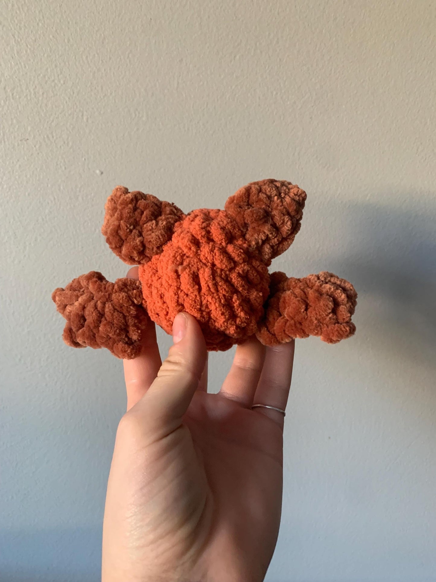 Eastern Red Bat Crochet Plushie