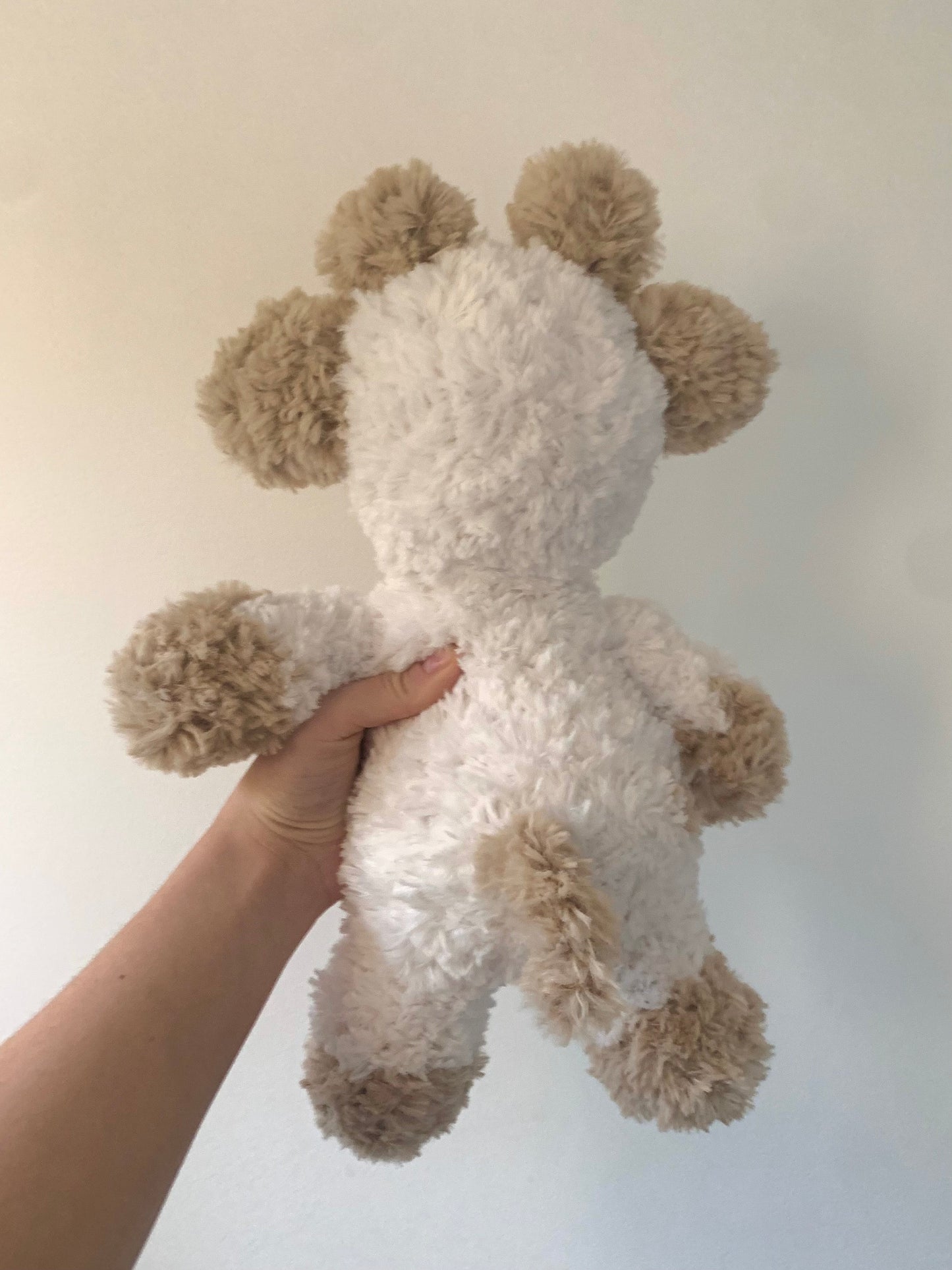 Fluffy Cow Weighted Crochet Plush — Made to Order