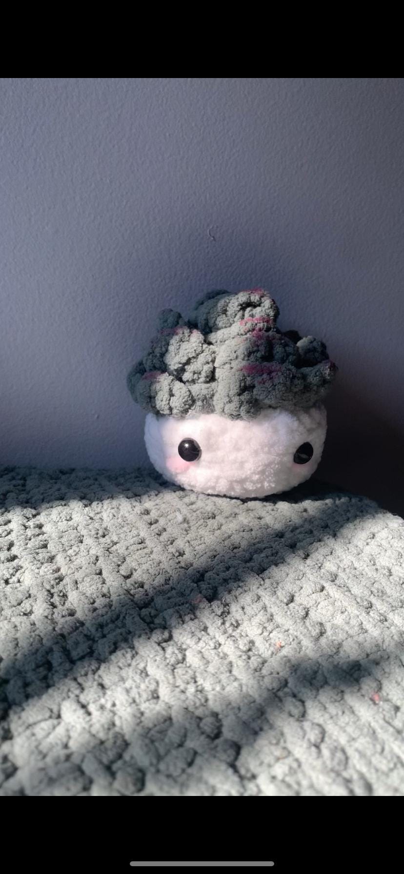 Crochet Succulent Plushie | Succulent Desk Buddy