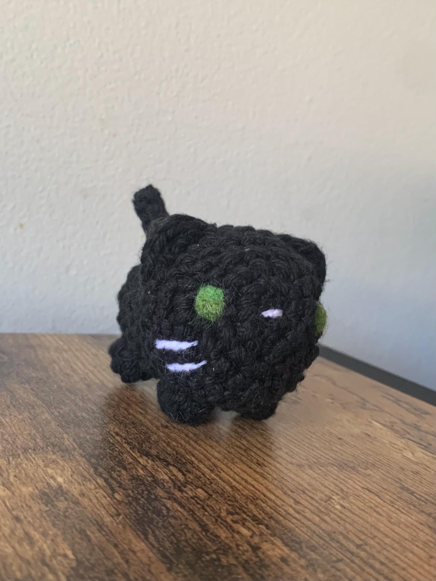 Good Luck Black Cat | Mini Crochet Black Cat