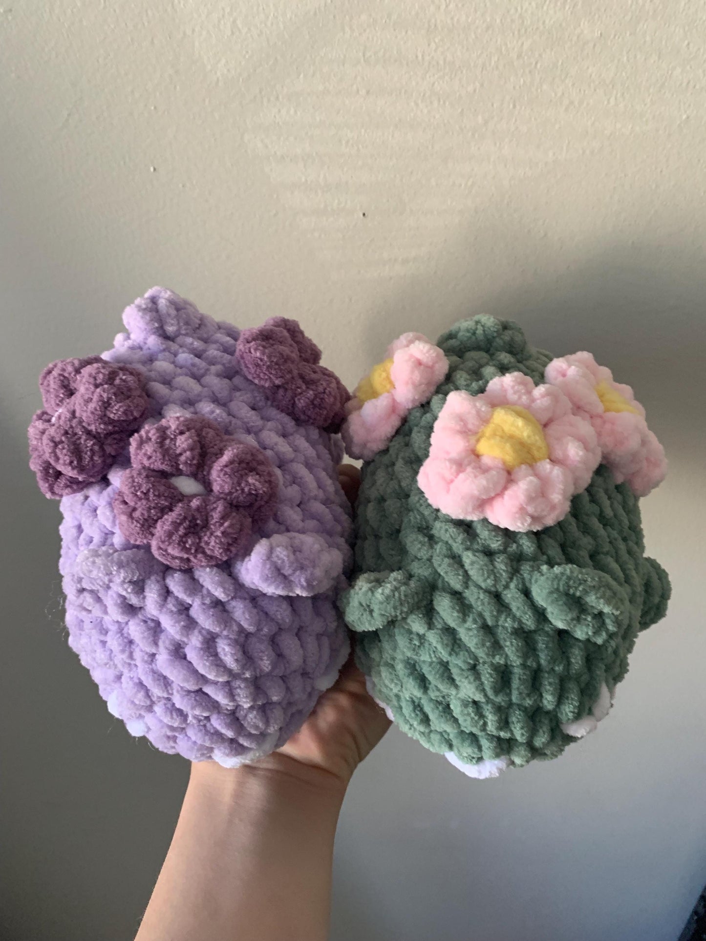 PDF Download: Low-Sew Sleepy Flower Bear Crochet Pattern