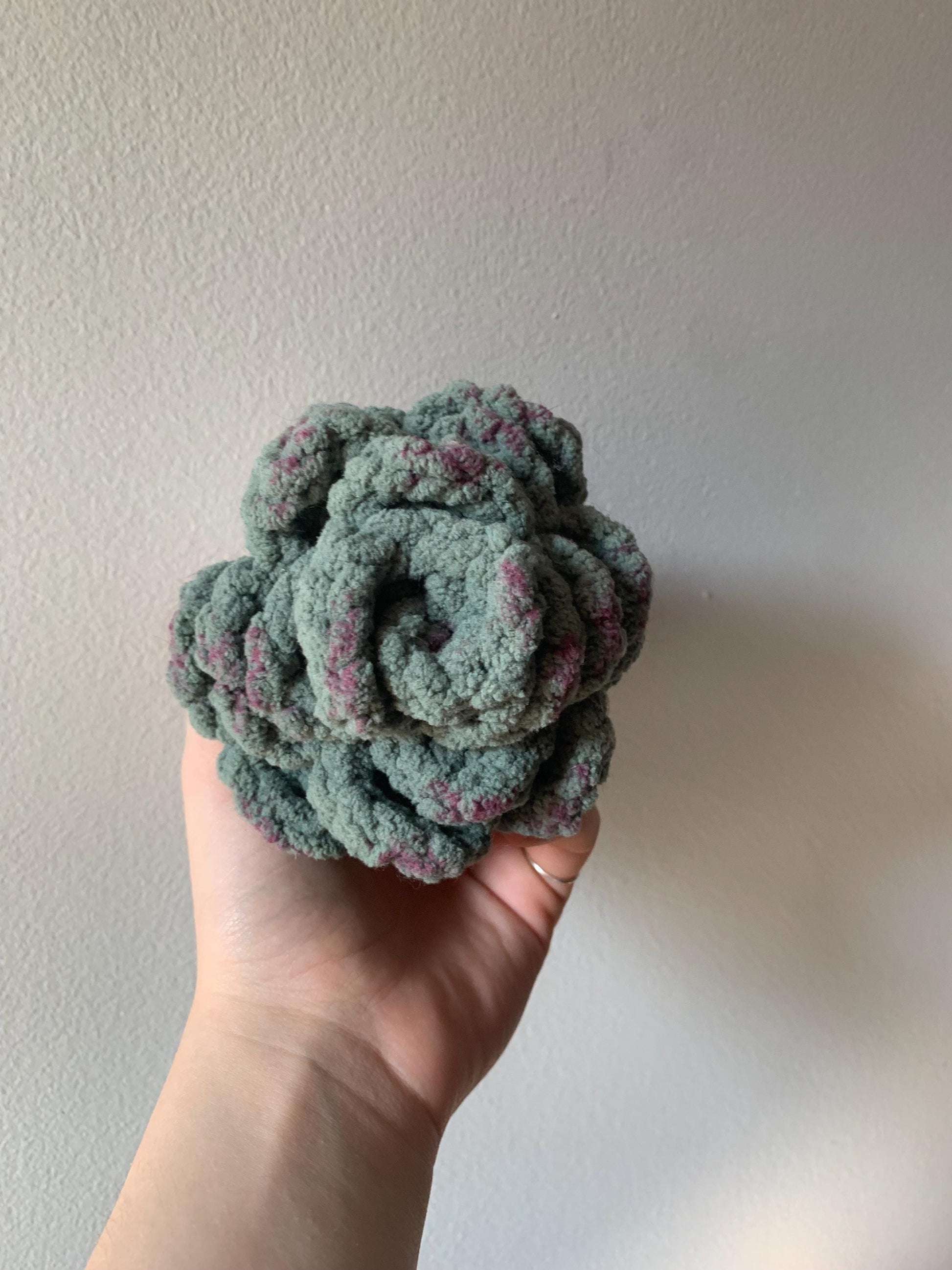 Crochet Succulent Plushie | Succulent Desk Buddy