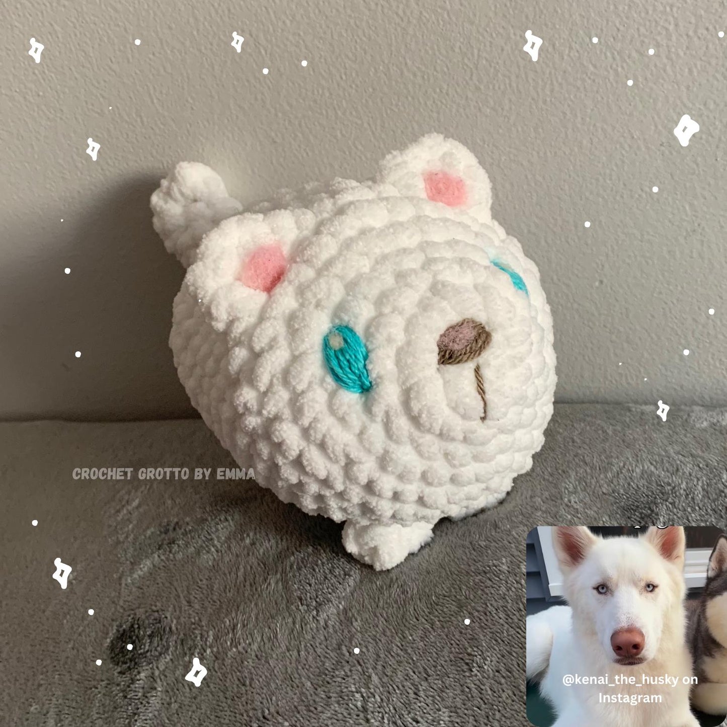 Customizable Pet Dog Crochet Plushies | Made to Order