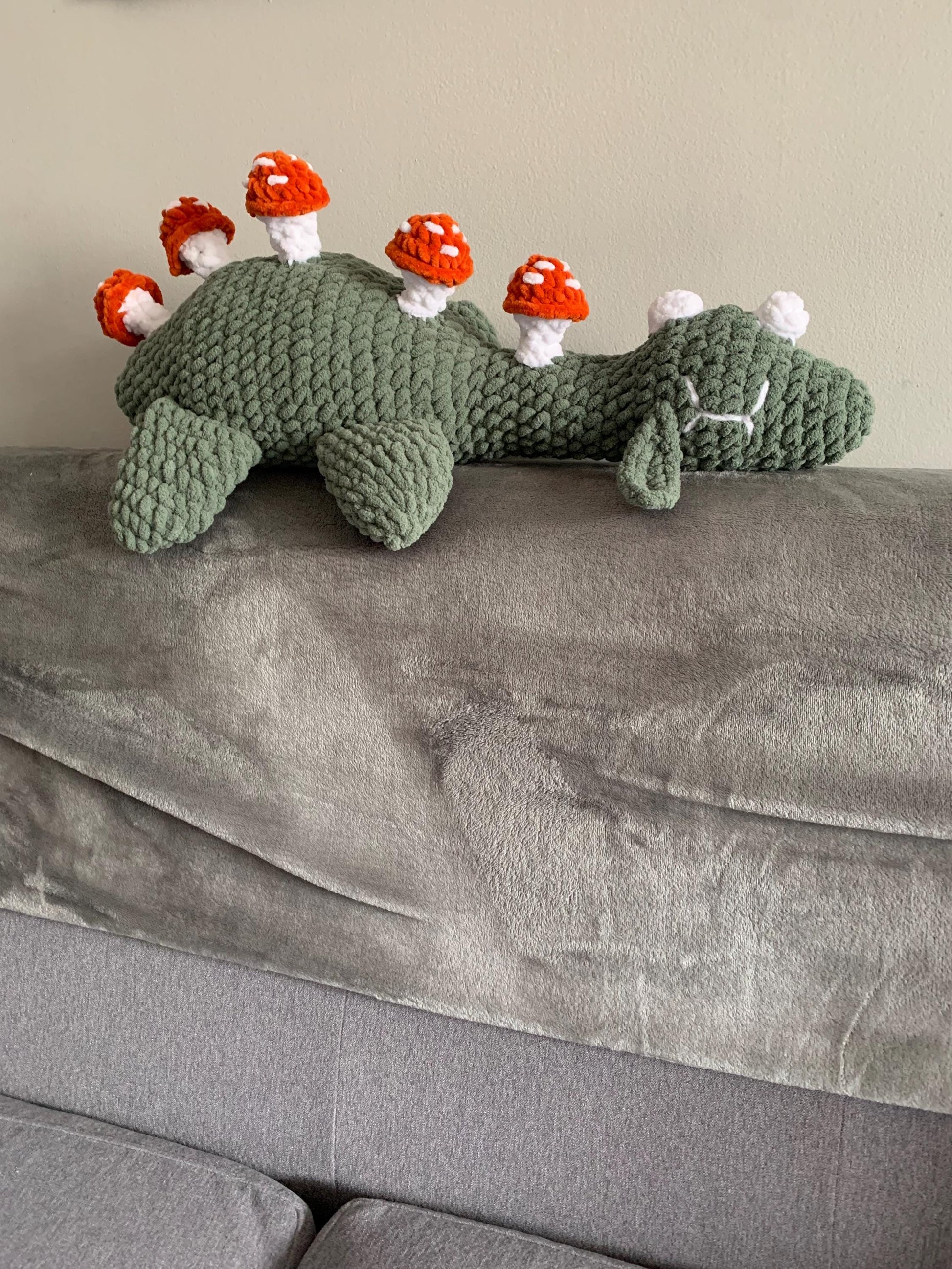 Cuddly Forest Nessie Crochet Plush - Made to Order