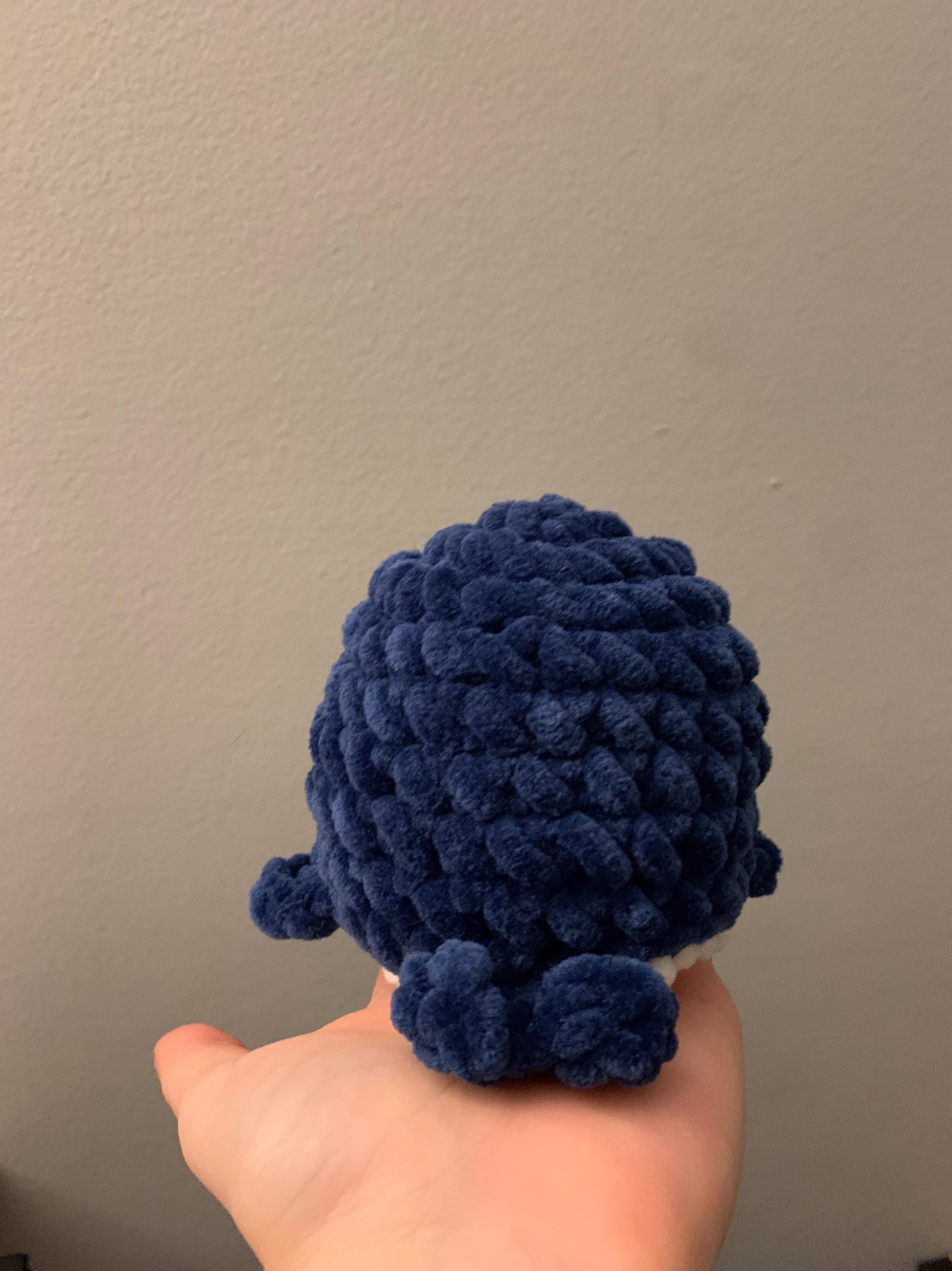 Chubby Little Whale Crochet Plushie