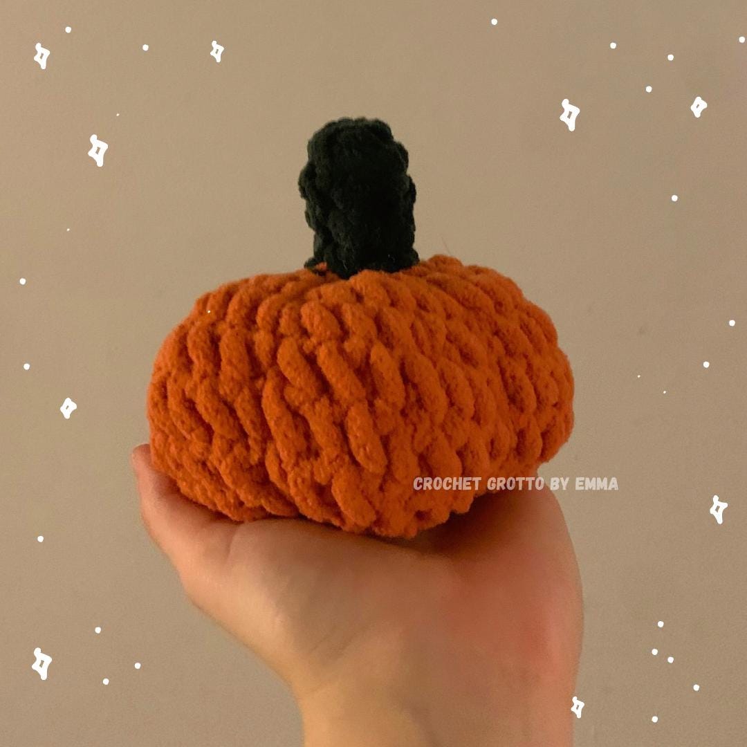Fluffy Little Pumpkin Cushion