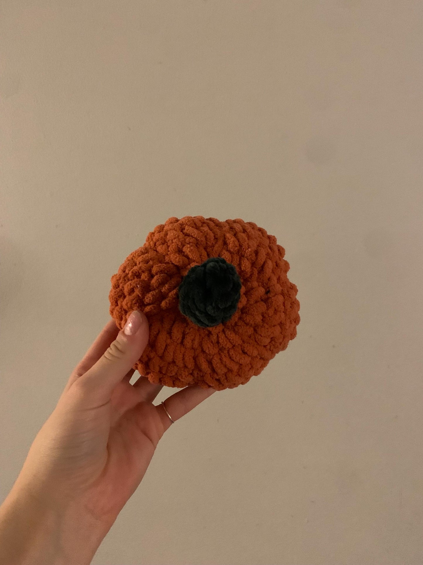 Fluffy Little Pumpkin Cushion