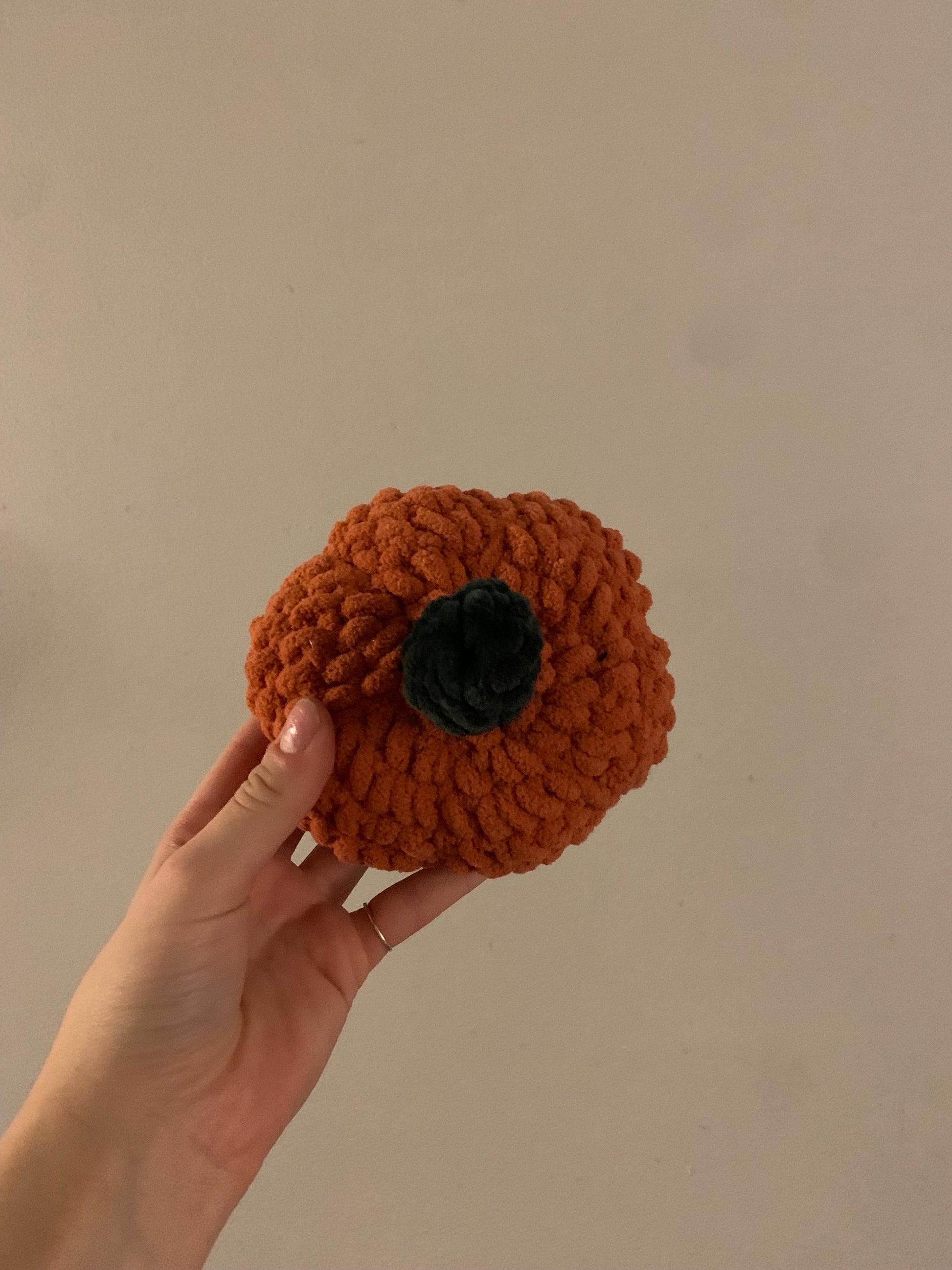 Fluffy Little Pumpkin Cushion