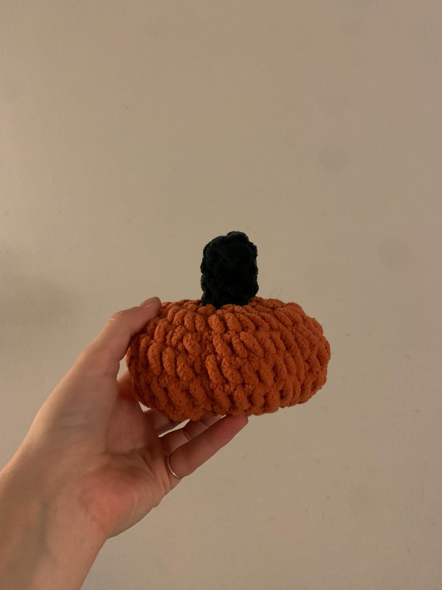 Fluffy Little Pumpkin Cushion