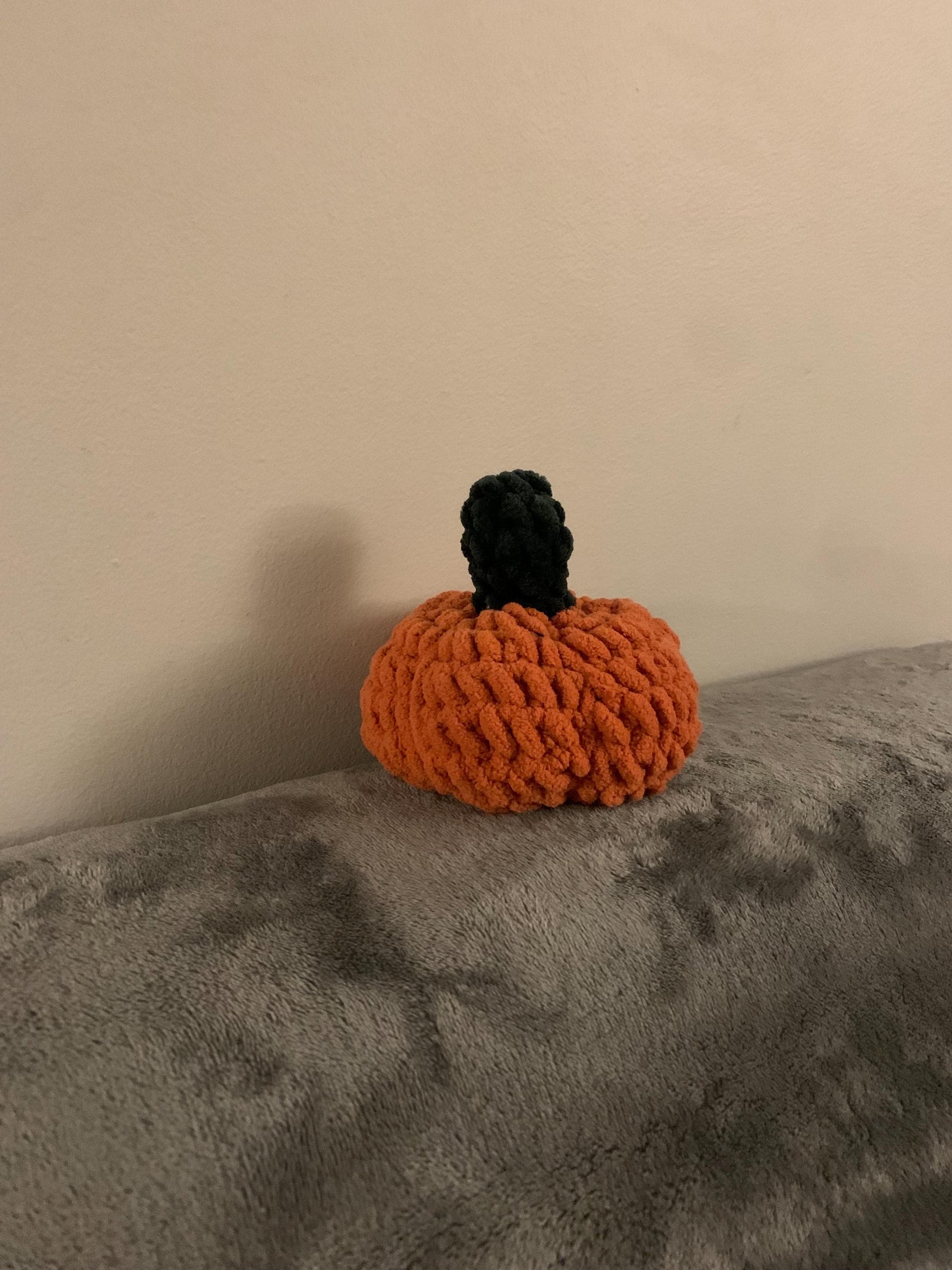 Fluffy Little Pumpkin Cushion