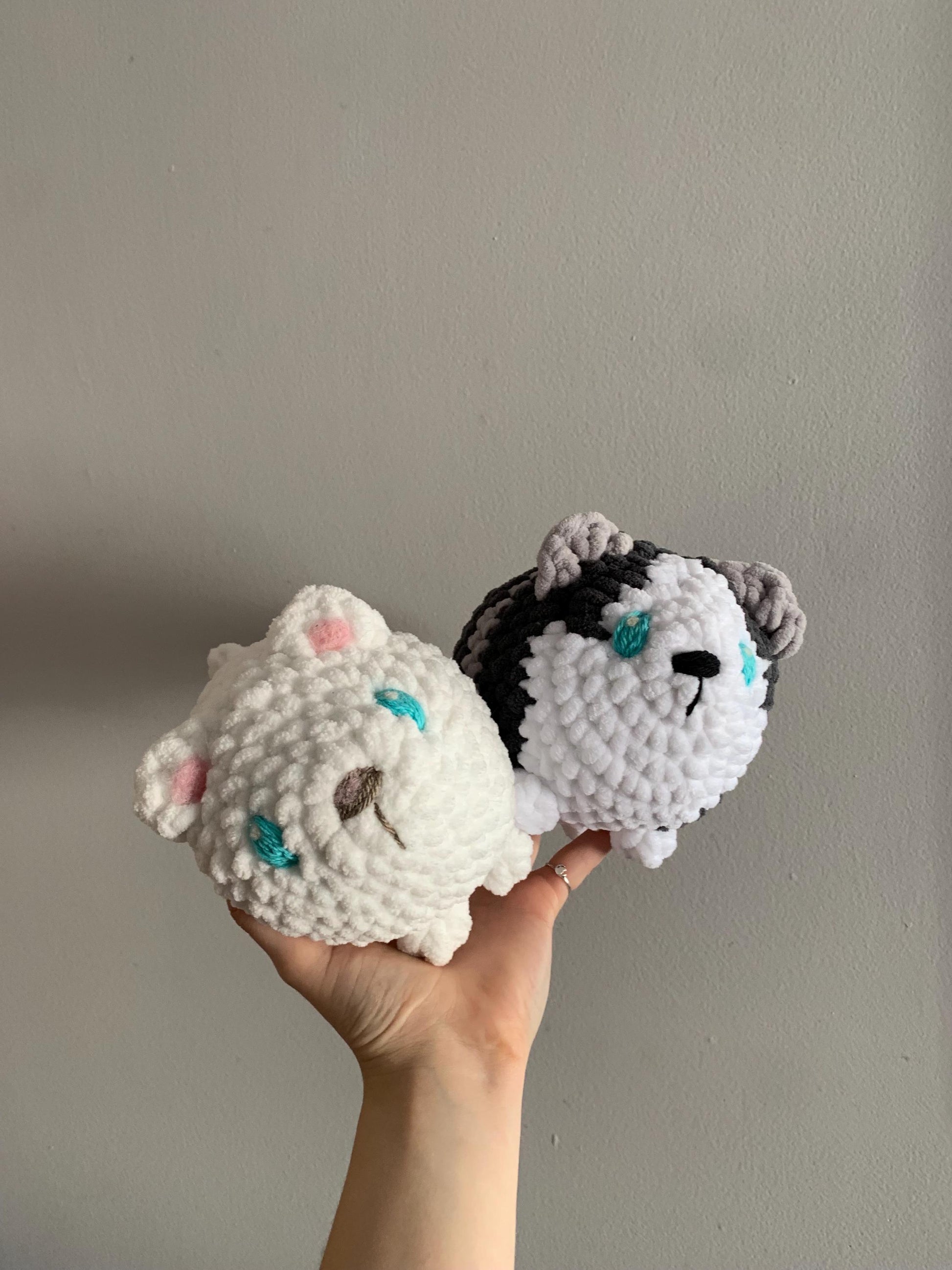 Customizable Pet Dog Crochet Plushies | Made to Order