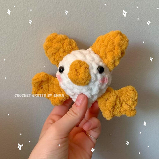 Honduran White Bat Crochet Plush