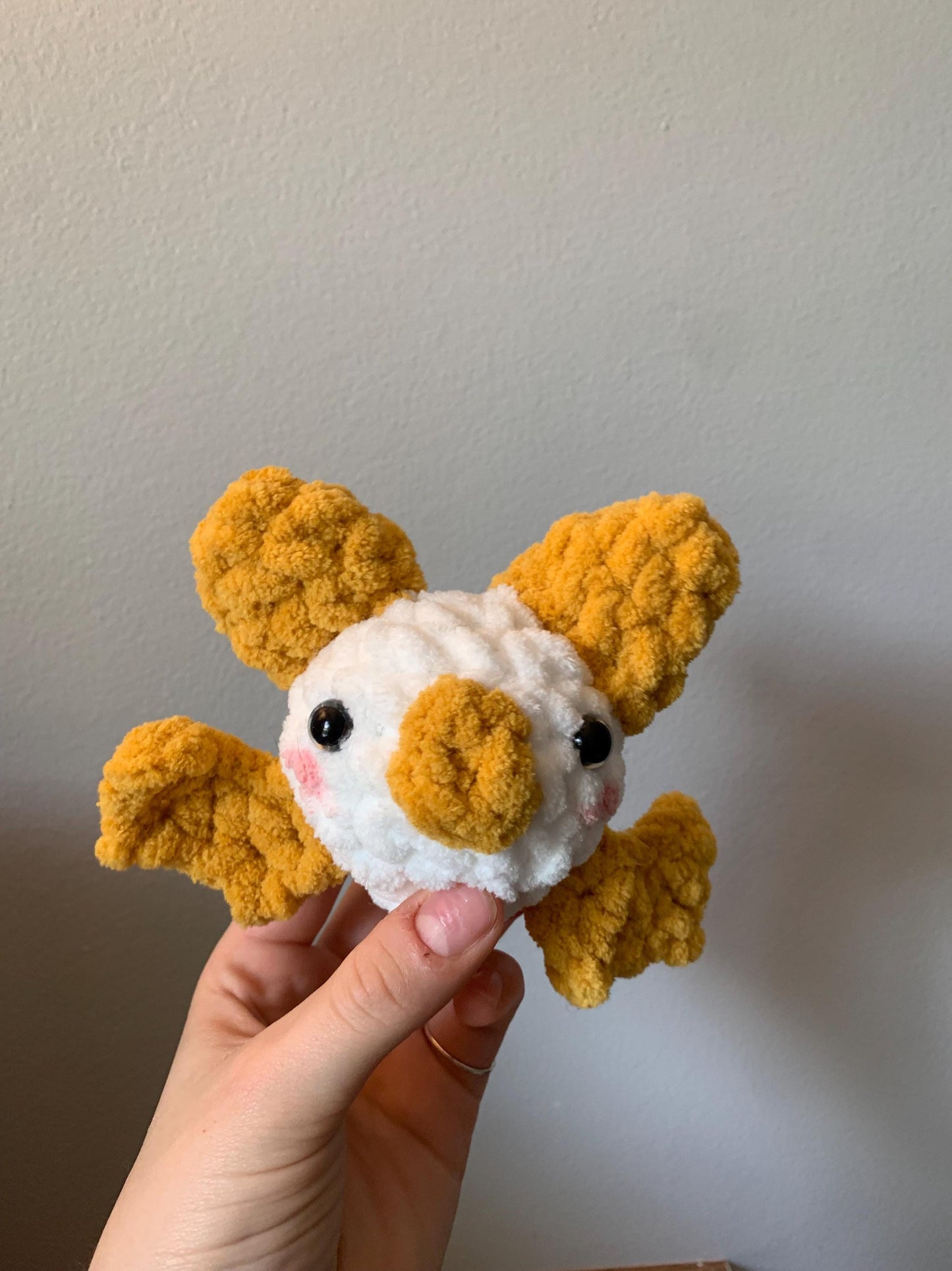 Honduran White Bat Crochet Plush