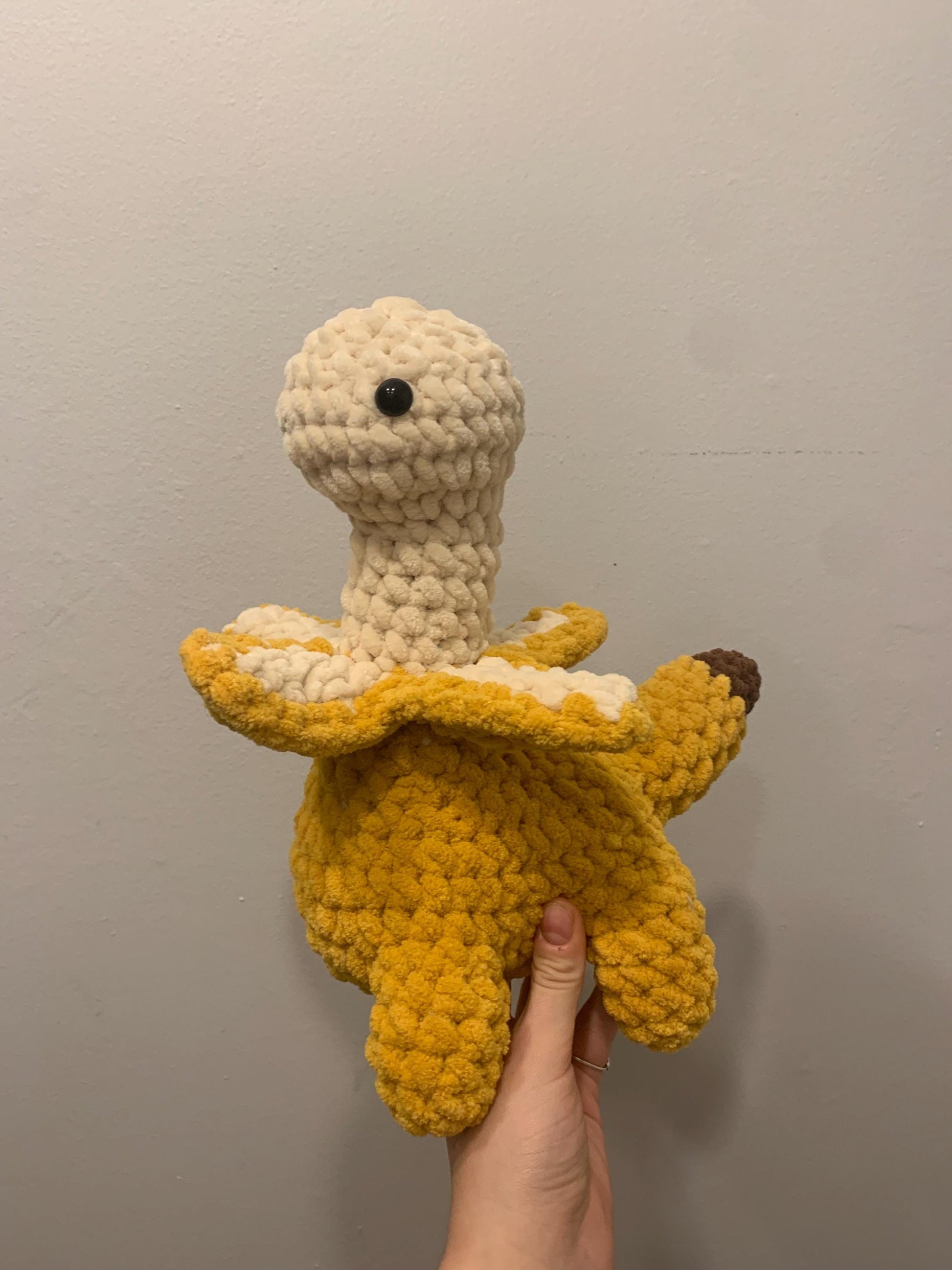 Bananasaurus Crochet Plush — Made to Order
