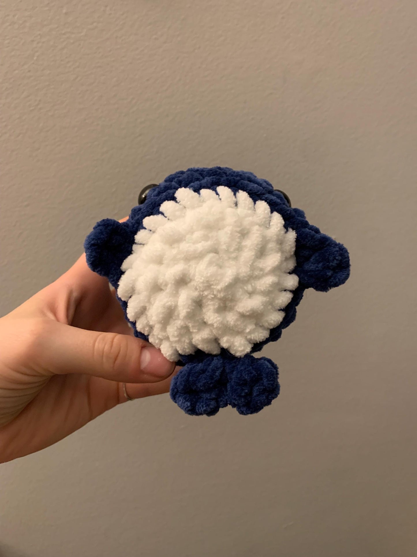 Chubby Little Whale Crochet Plushie