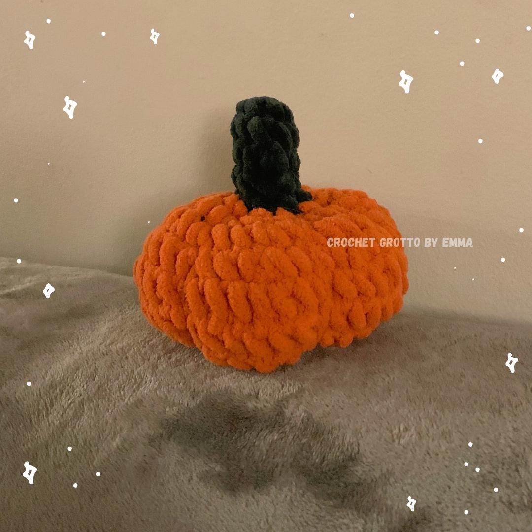 Fluffy Little Pumpkin Cushion