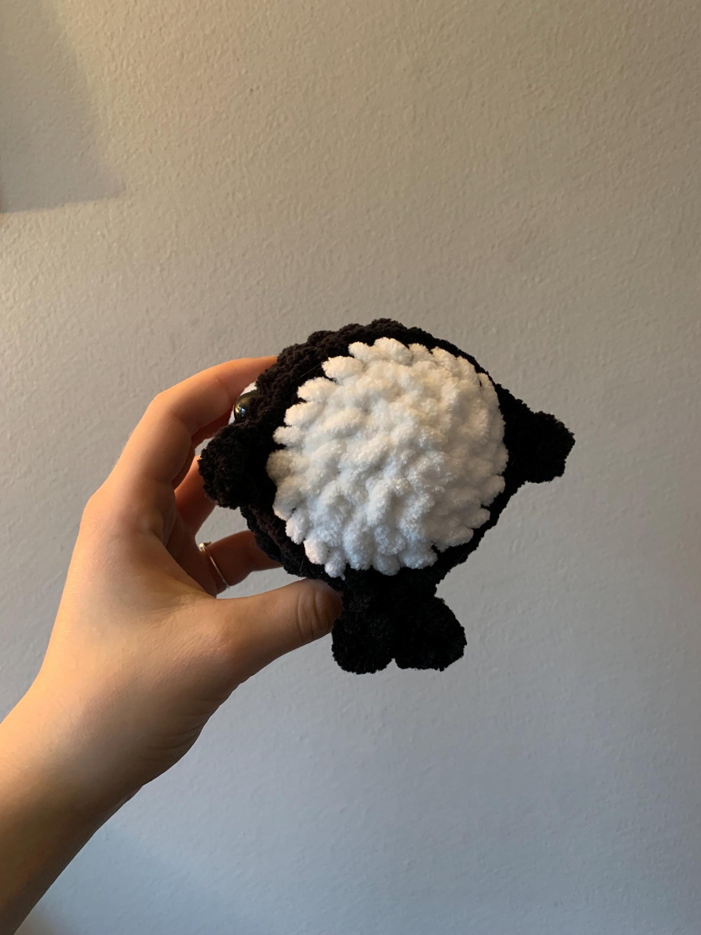 Chubby Little Orca Crochet Plushie