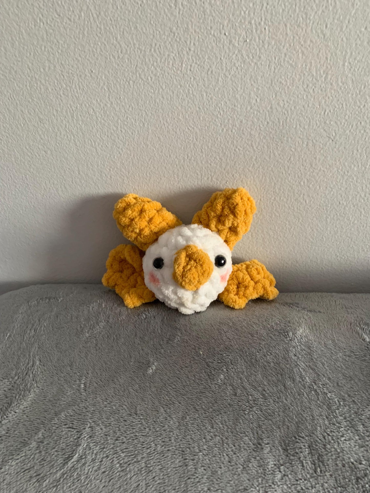 Honduran White Bat Crochet Plush