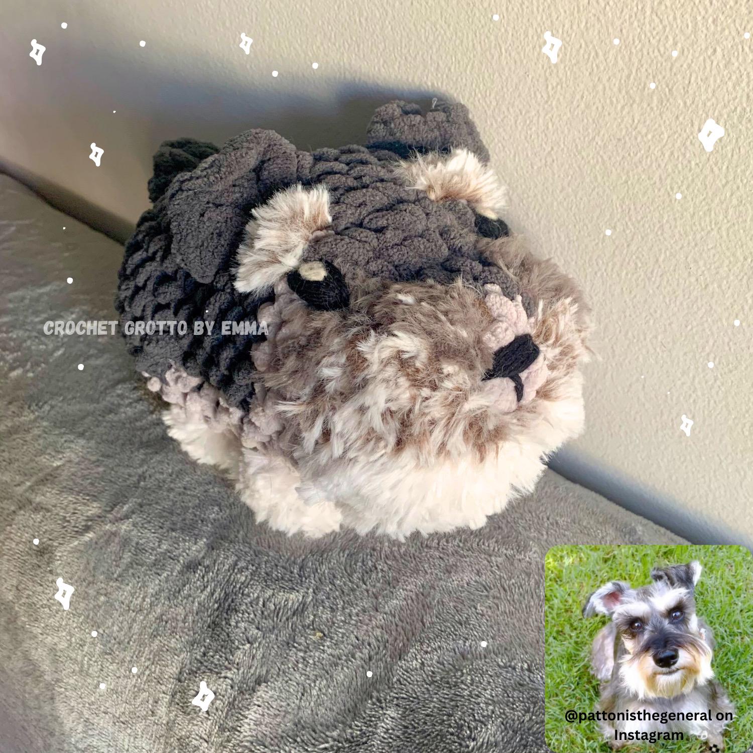 Customizable Pet Dog Crochet Plushies | Made to Order