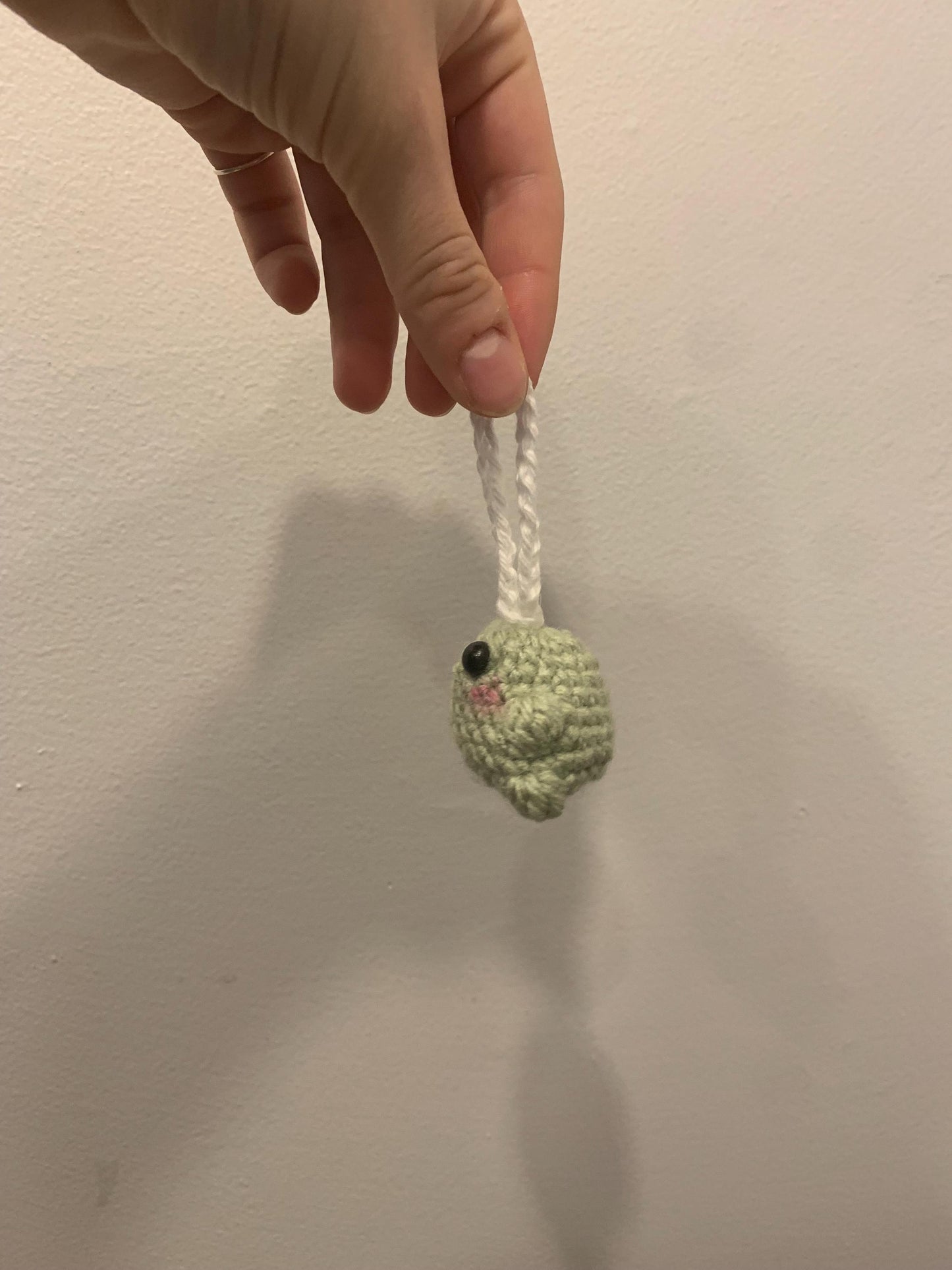Little Frog Crochet Ornament
