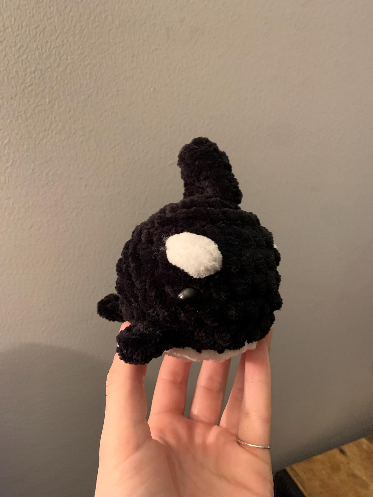 Chubby Little Orca Crochet Plushie