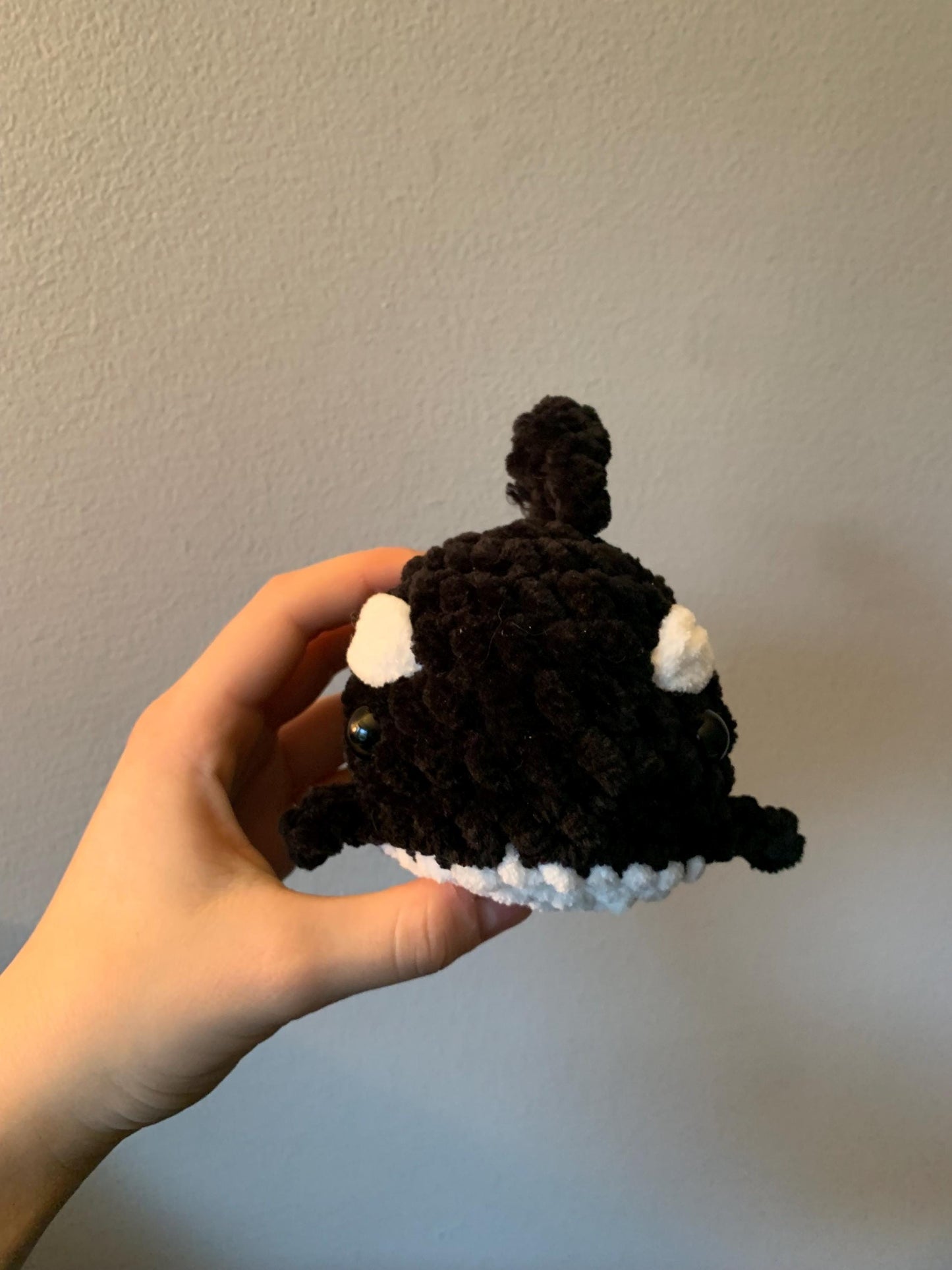 Chubby Little Orca Crochet Plushie