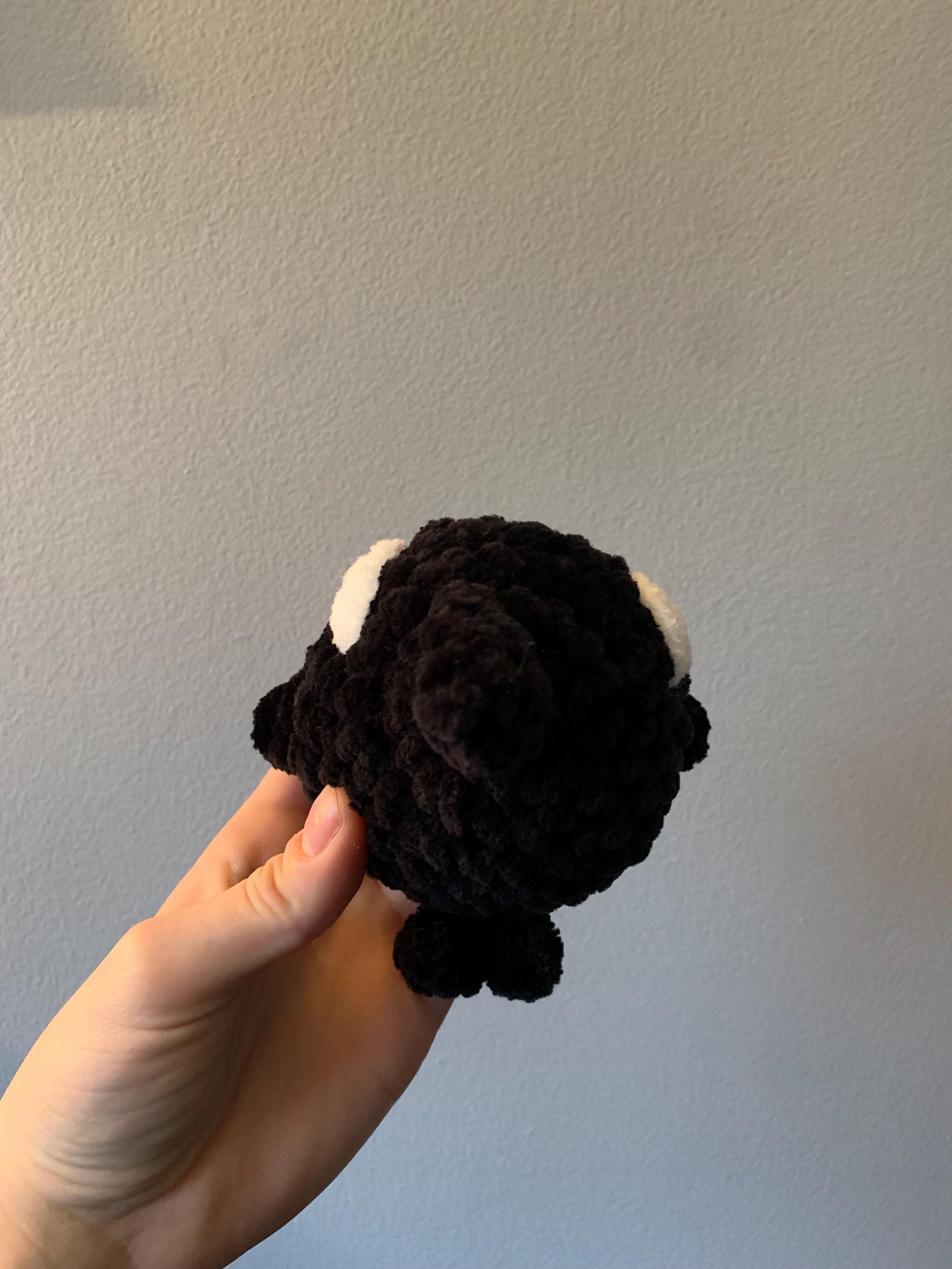 Chubby Little Orca Crochet Plushie