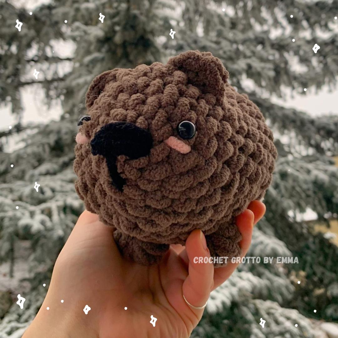 Chubby Bear Crochet Plushies