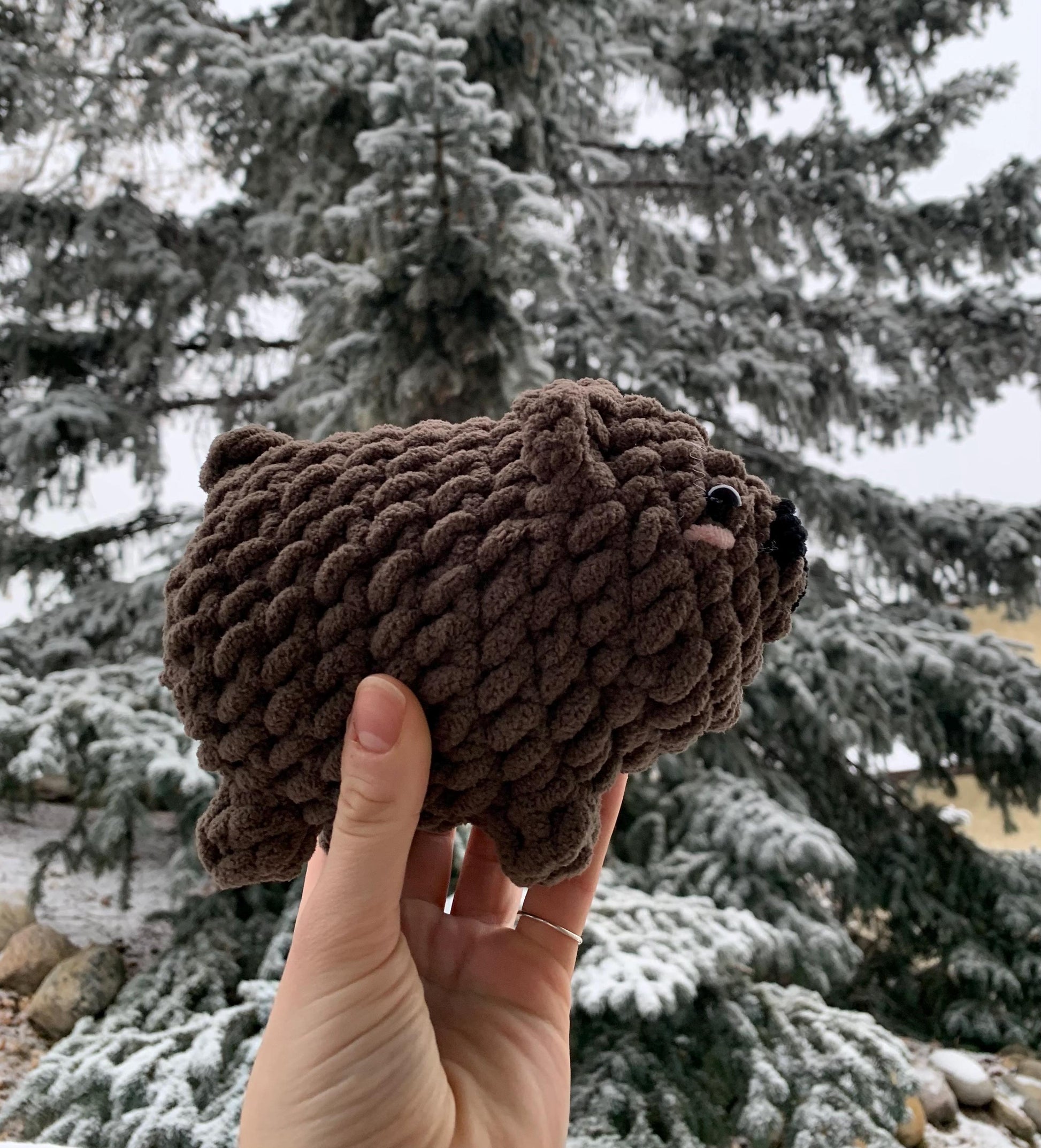 Chubby Bear Crochet Plushies