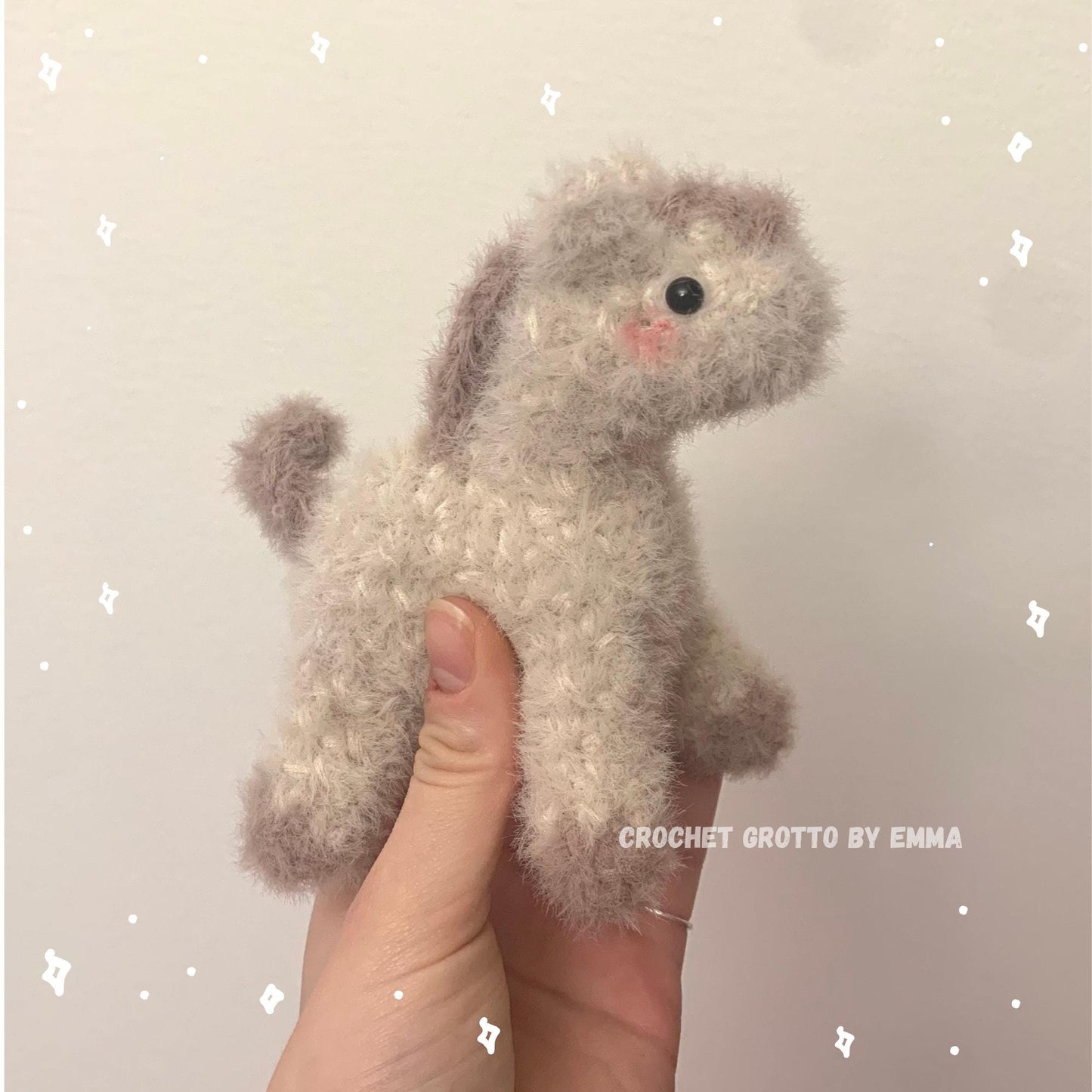 Fuzzy Foal Crochet Plushie