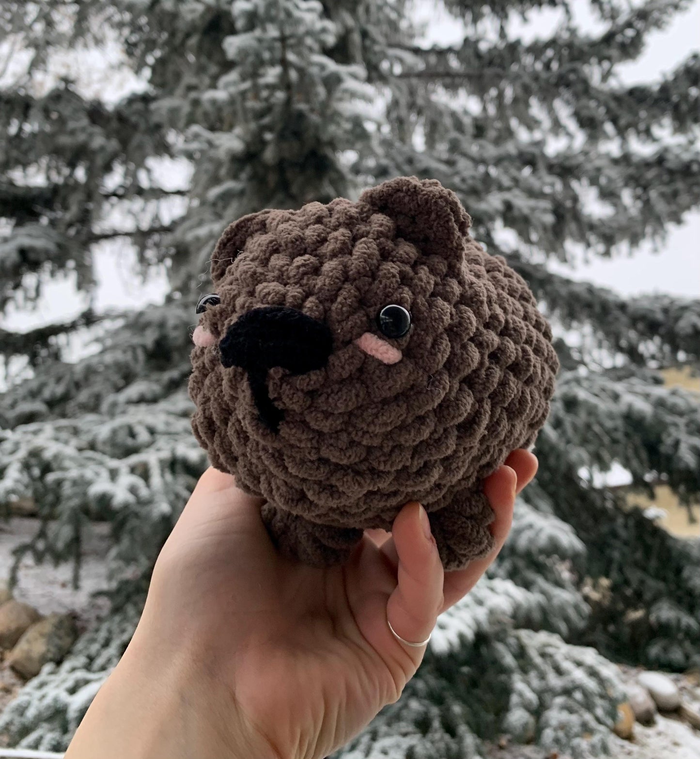 Chubby Bear Crochet Plushies