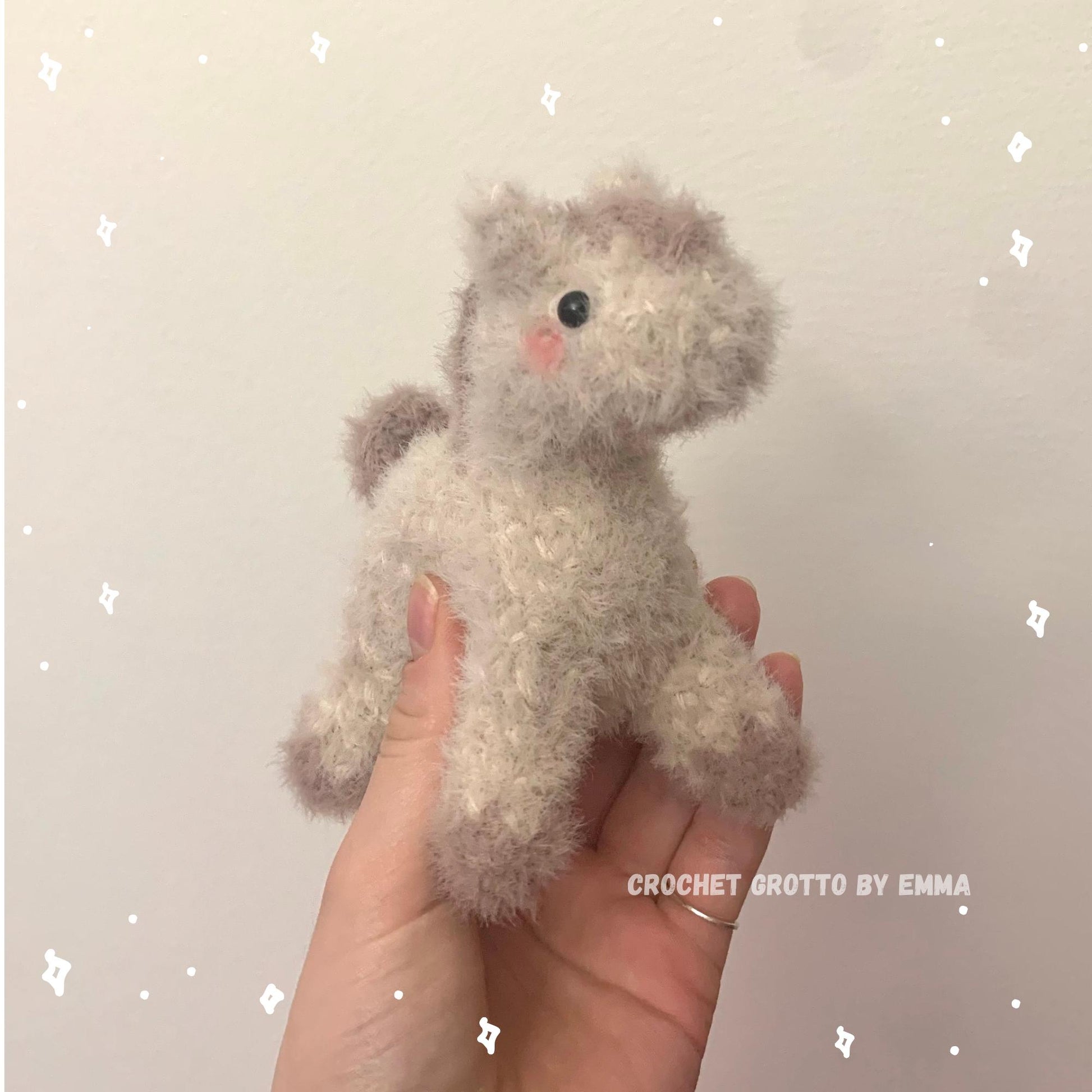 Fuzzy Foal Crochet Plushie