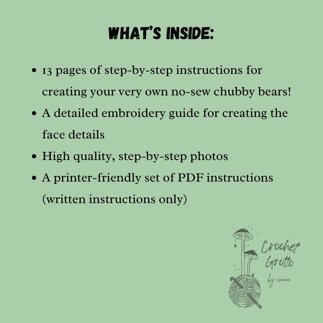 Crochet PDF Pattern Bundle: Hummingbirds & Bears