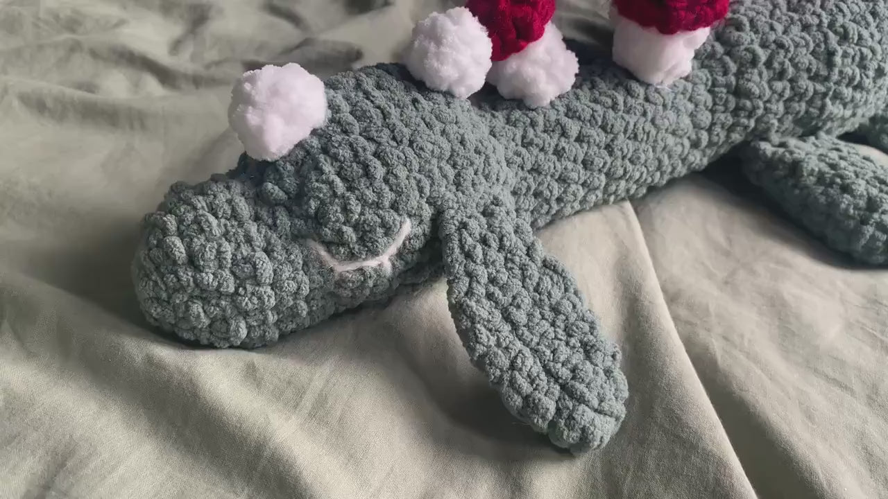 Cuddly Forest Nessie Crochet Plush - Made to Order