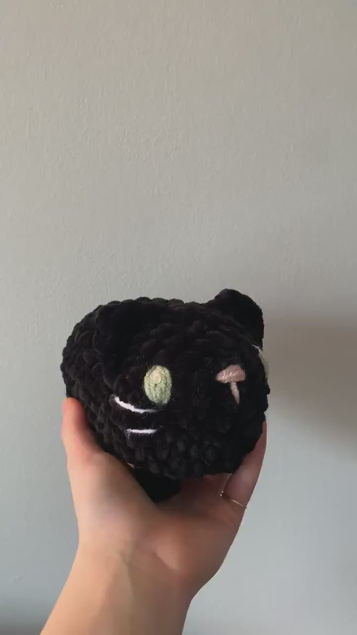 Chubby Cat Crochet Plushies