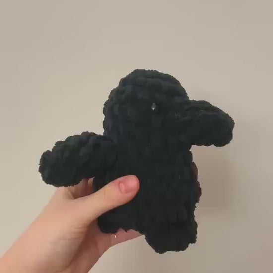 PDF Download: Low-Sew Chubby Crow Crochet Pattern