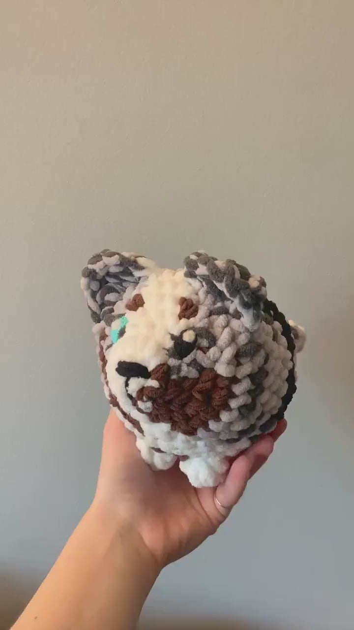 Customizable Pet Dog Crochet Plushies | Made to Order