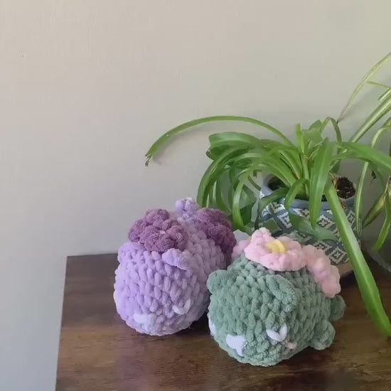 PDF Download: Low-Sew Sleepy Flower Bear Crochet Pattern