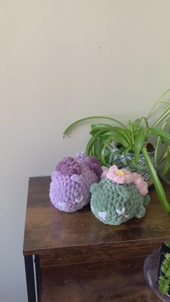 PDF Download: Low-Sew Sleepy Flower Bear Crochet Pattern