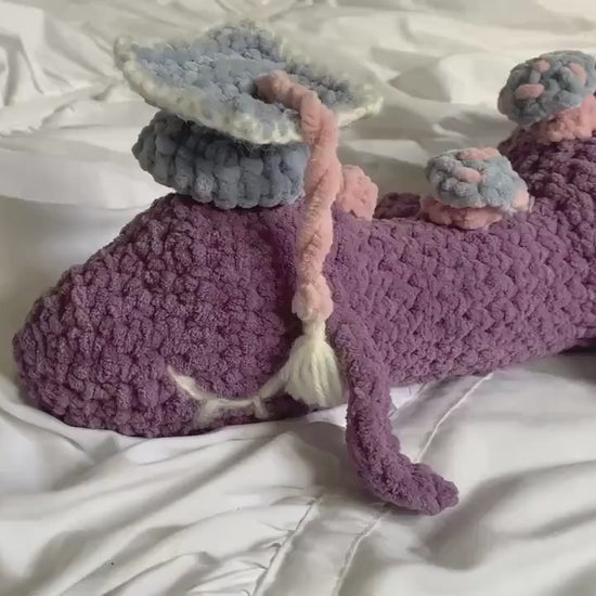 Graduation Celebration Nessie Crochet Plush - Made to Order