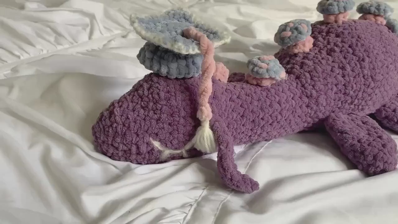 Graduation Celebration Nessie Crochet Plush - Made to Order