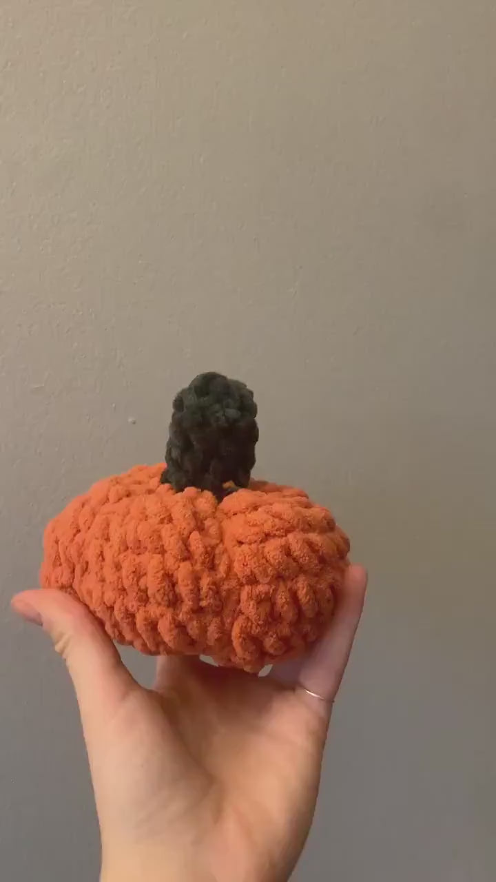 Fluffy Little Pumpkin Cushion